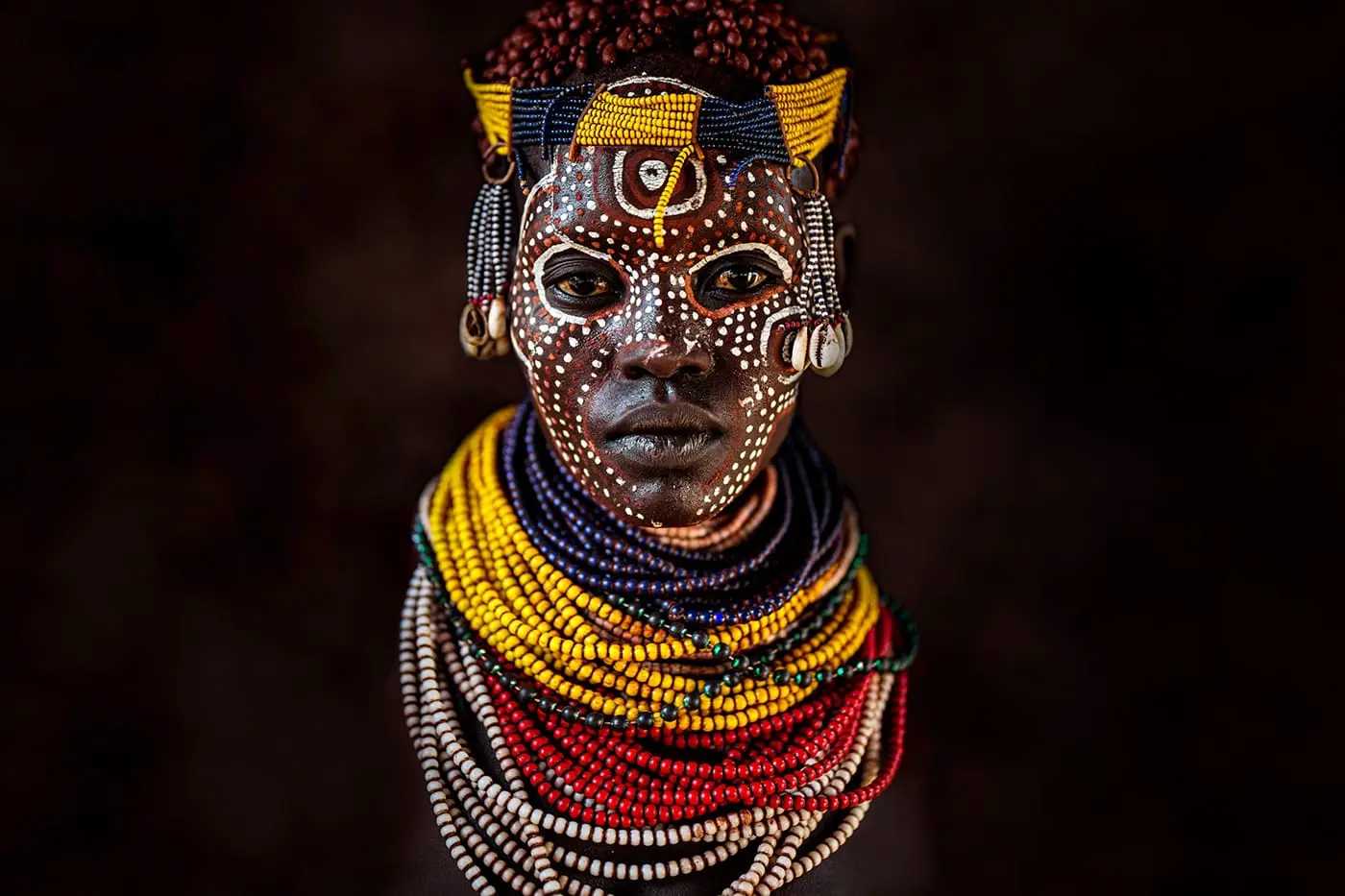Suri woman in Omo Valley, Ethiopia.